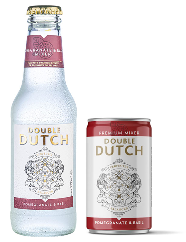 Double Dutch — Glass Pomegranate Basil